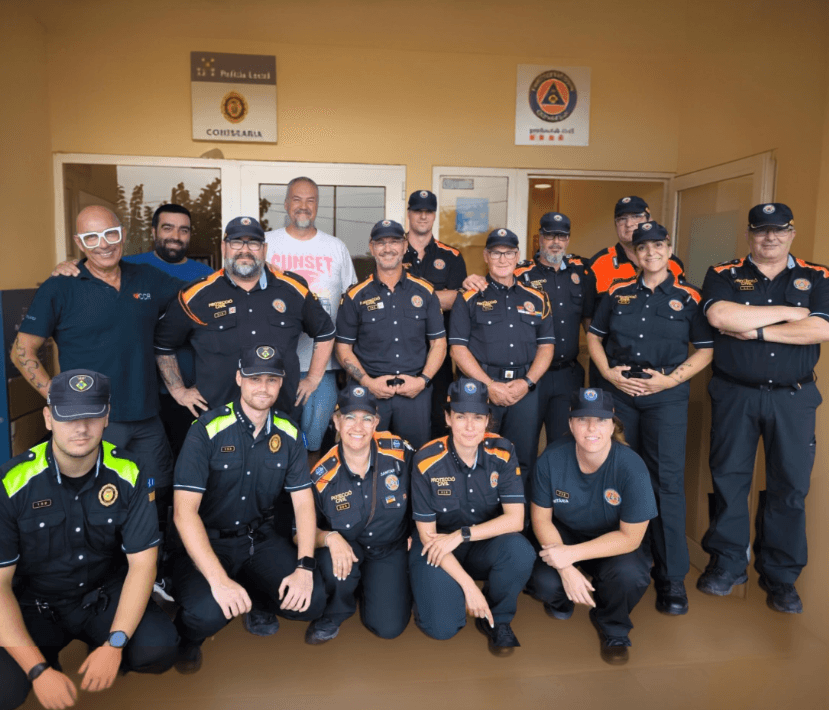 Policia Local i Protecció Civil participen en un taller d’RCP i Suport Vital Bàsic