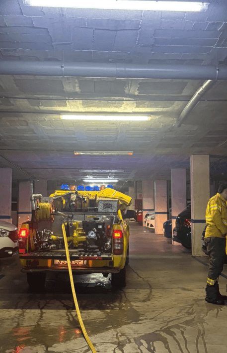 Las fuertes lluvias provocan afectaciones en diferentes puntos de Cervelló